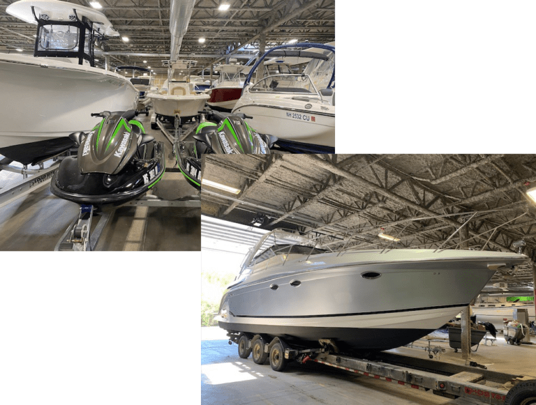 Winter Indoor Boat Storage New England Auto & Boat Storage